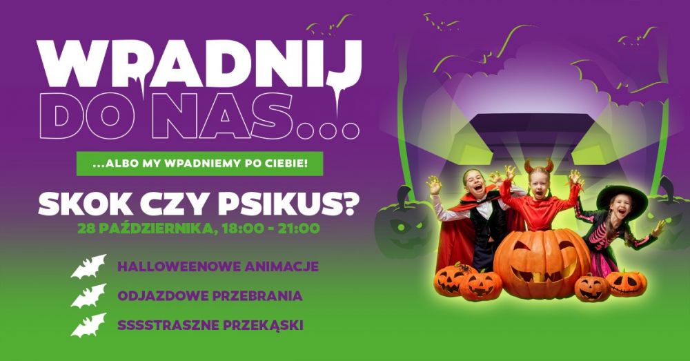 EVENT HALLOWEEN W GOJUMP. SKOK CZY PSIKUS? 