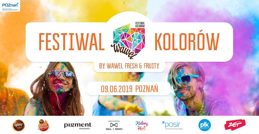 Festiwal Kolorów by Wawel w Poznaniu 2019