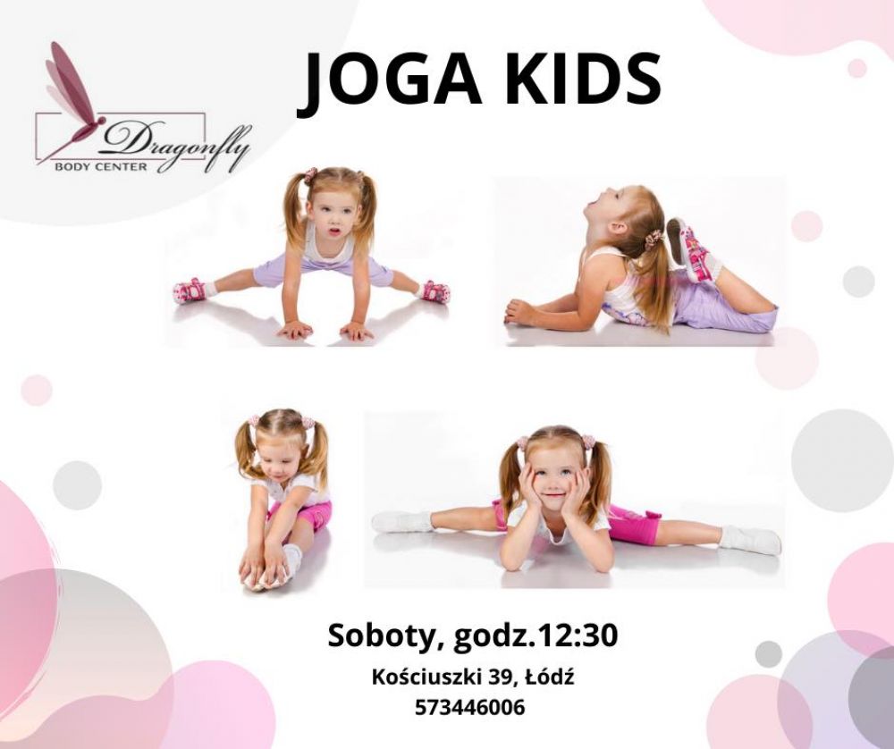 Joga Kids w Dragonfly Body Center w Łodzi
