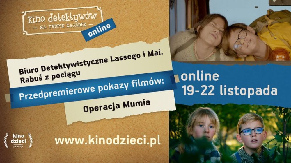 Kino detektywów online - długi weekend z Kinem Dzieci na tropie zagadek!
