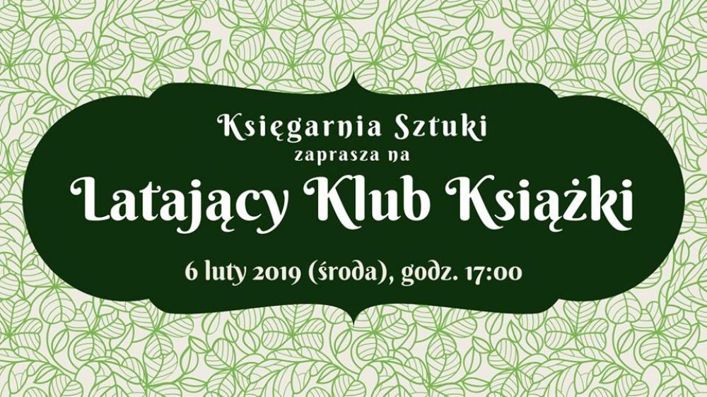 Latający Klub Książki - O książkach dla dorosłych.