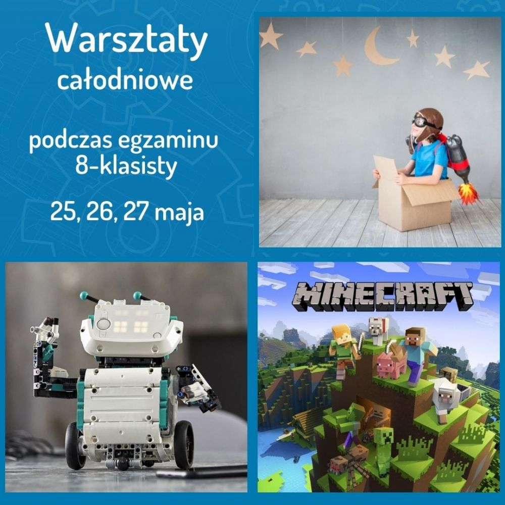 Mały Inżynier w trakcie egzaminów 8-klasisty