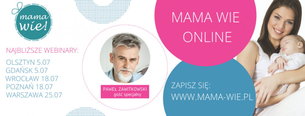 Mama Wie - bezpłatne bilety na webinary online