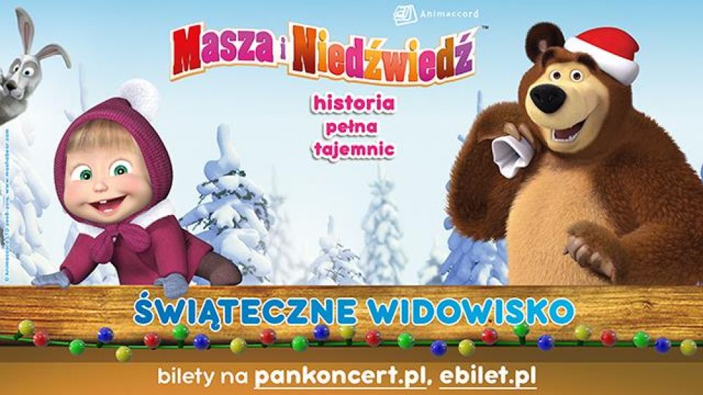 Masza i Niedźwiedź w Łodzi;)