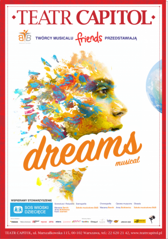 Musical „Dreams” w Teatrze Capitol w Warszawie