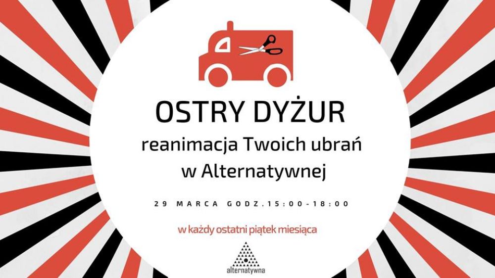 Ostry dyżur - naprawa ubrań