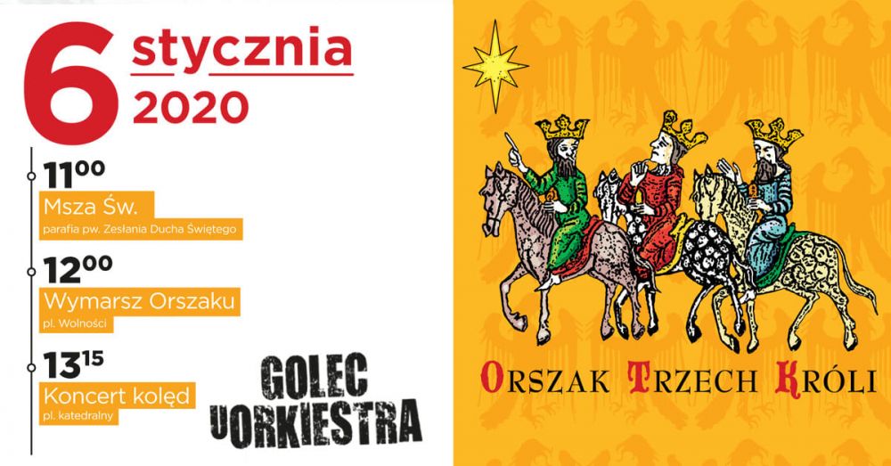 Orszak Trzech Króli Łódź 2020