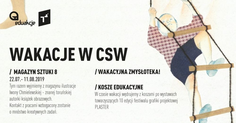 Wakacyjne wydarzenia dla dzieci w CSW