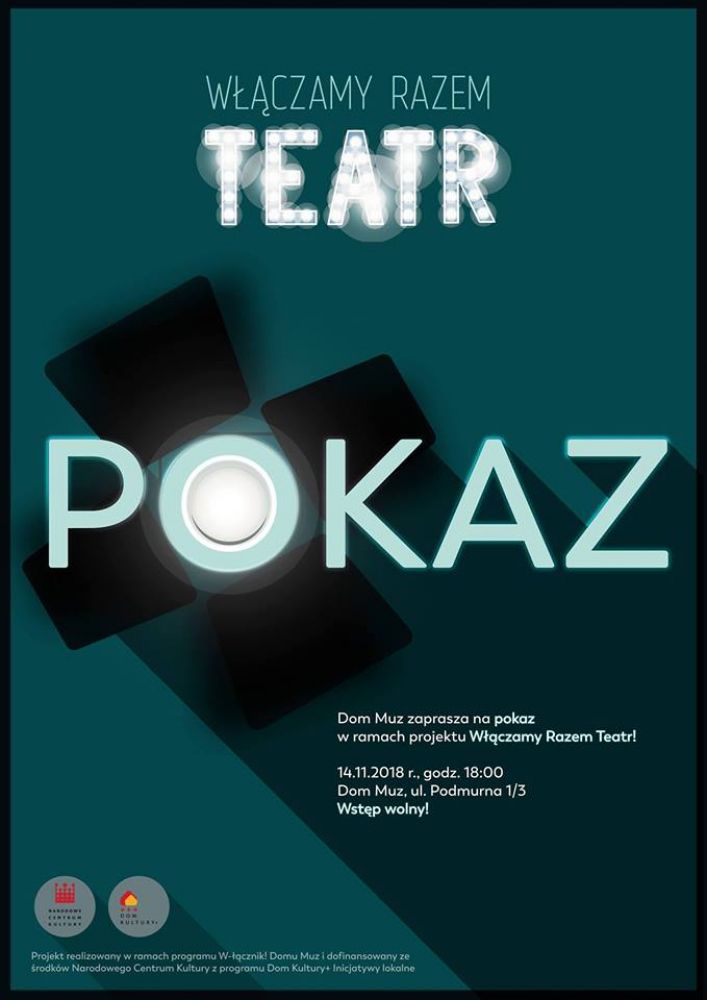 Włączamy razem teatr! – pokaz otwarty