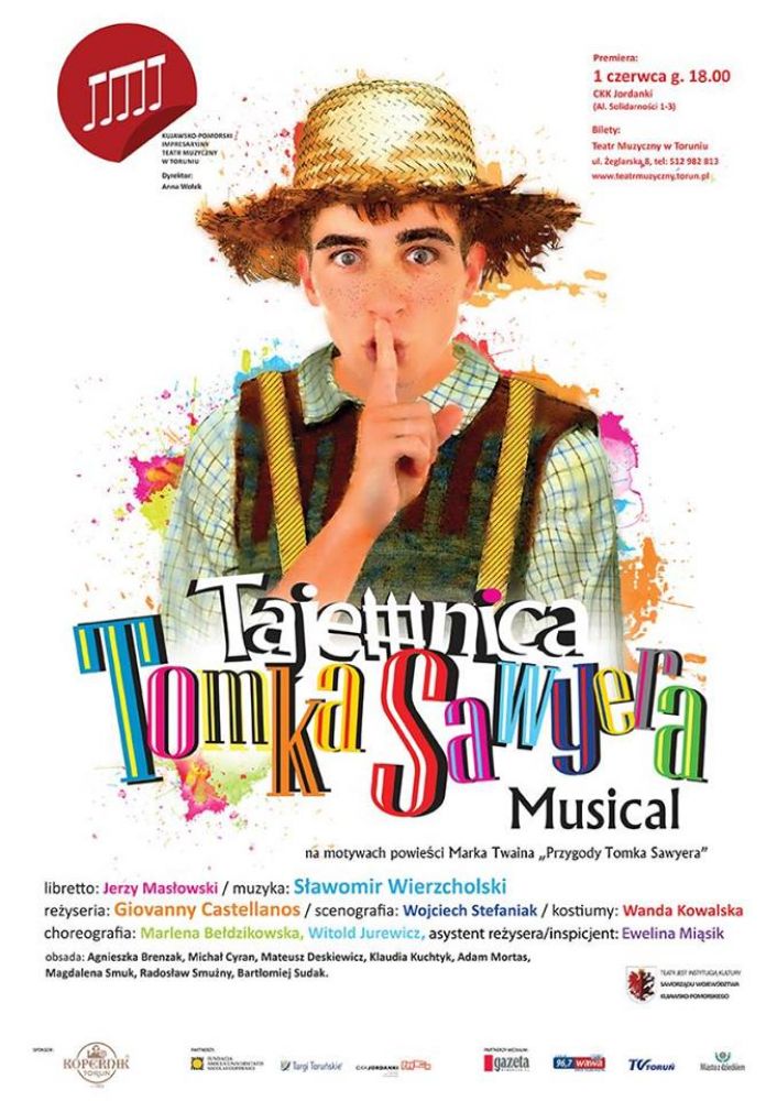 Zagadki i tajemnice, czyli Tomek Sawyer w Teatrze Muzycznym!