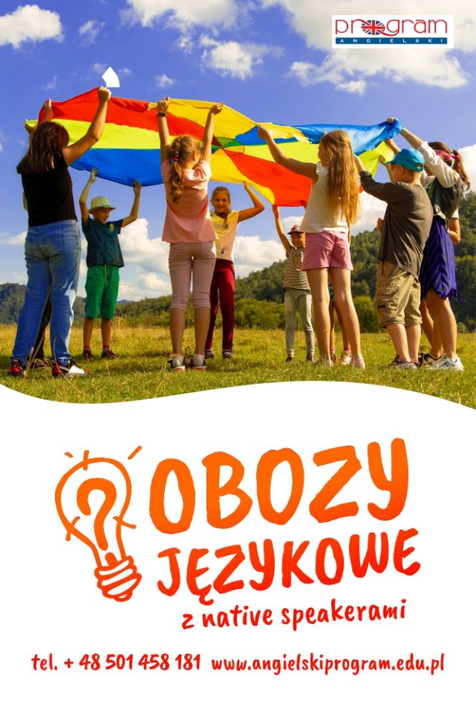  Letnie obozy językowe w Polsce z native speakerami!